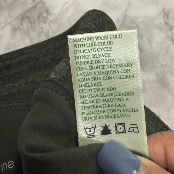 Tangerine Skort Short Olive Drawstring Zipper Pockets Sz Small pickleball,Tennis - Picture 8 of 11